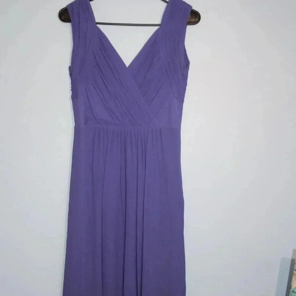 Banana Repulic Mid Length Sleeveless Navy-Blue Dress - Picture 7 of 15